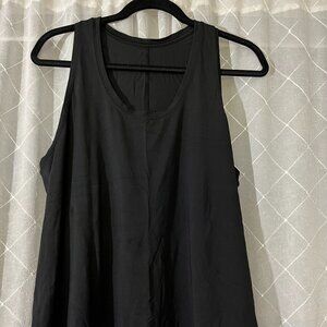 black lululemon tank top size 10
